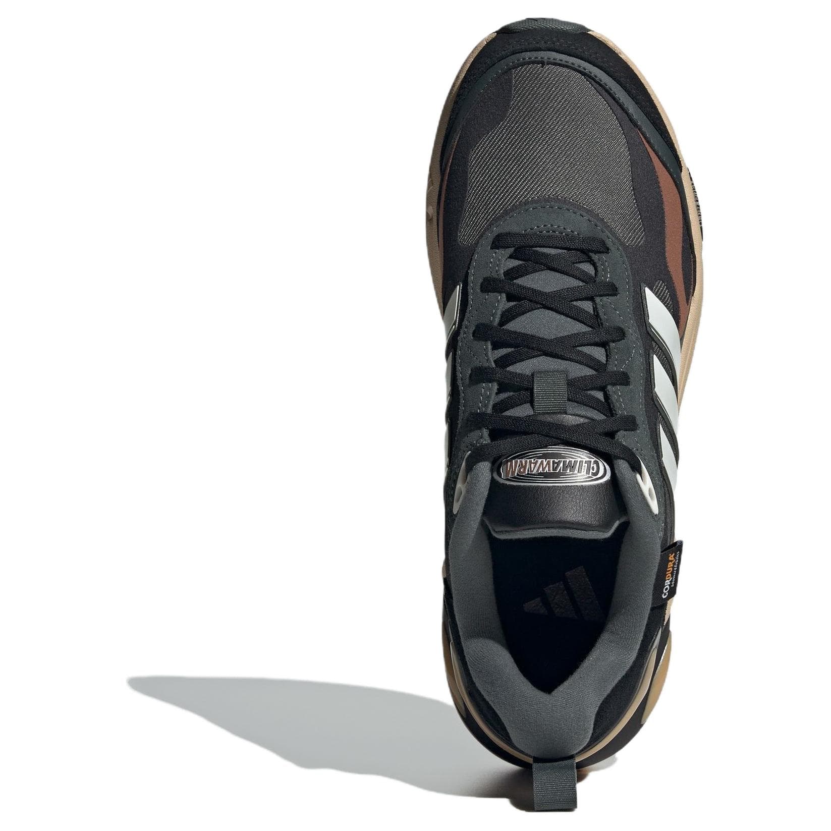 Кроссовки для бега Adidas CLIMAWARM Противоскользящие Износостойкие Низкие Беговые кроссовки Унисекс Темно-зеленый - изображение 4