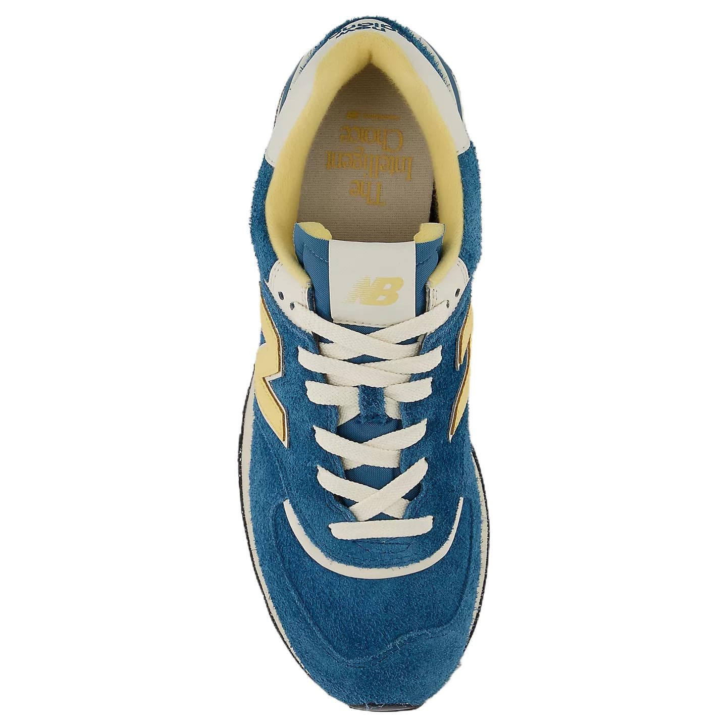 Кроссовки для бега New Balance 574 Legacy Low Беговые кроссовки Мужские Синие Белые Желтые - изображение 4