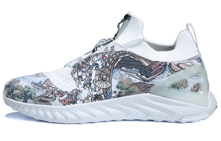 Кроссовки для бега Peak Tai Chi Running Shoes White - изображение 1