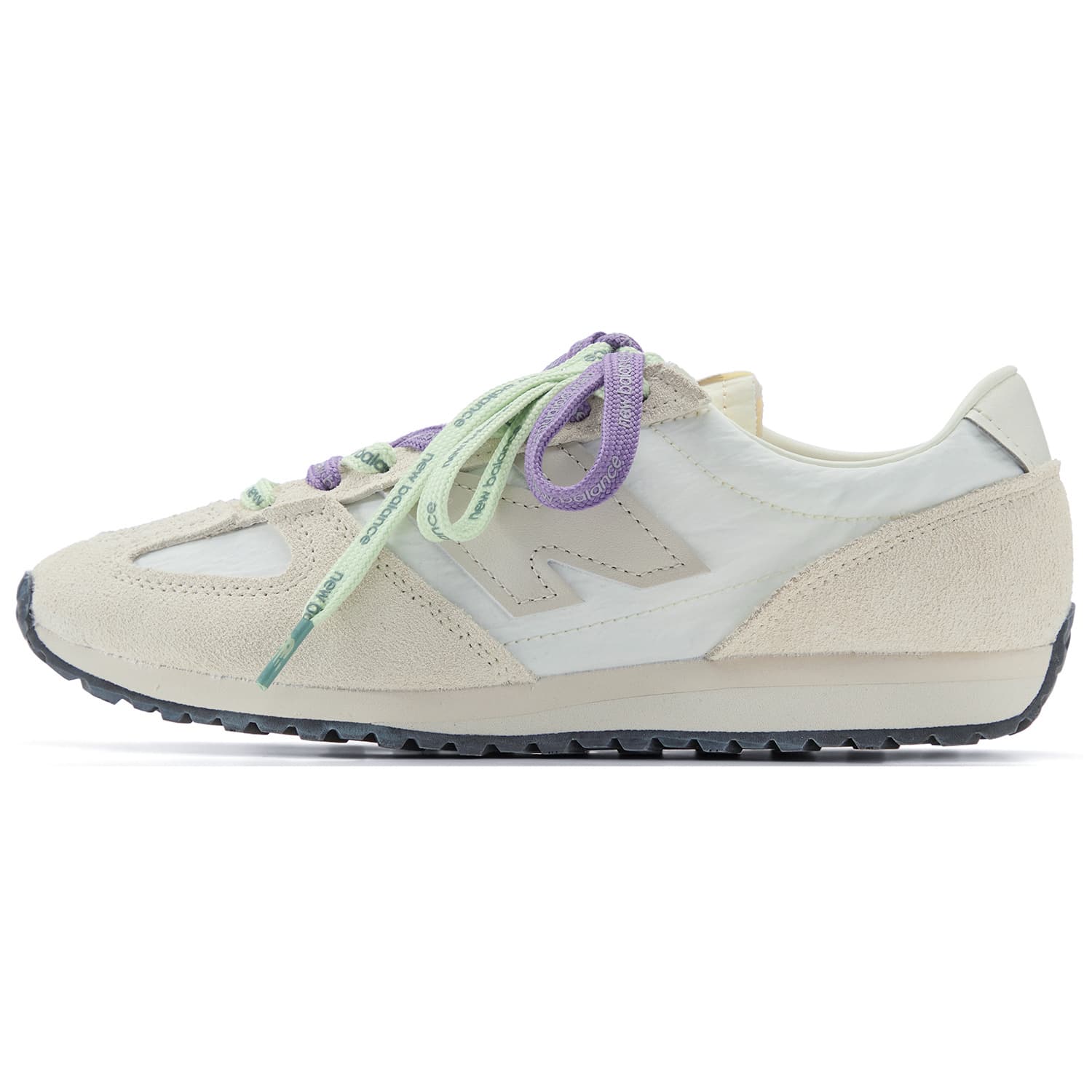 Кроссовки New Balance NB 471 Износостойкий Легкий Сбалансированный Низкий Топ Повседневная Обувь Унисекс Белый Серый - изображение 1