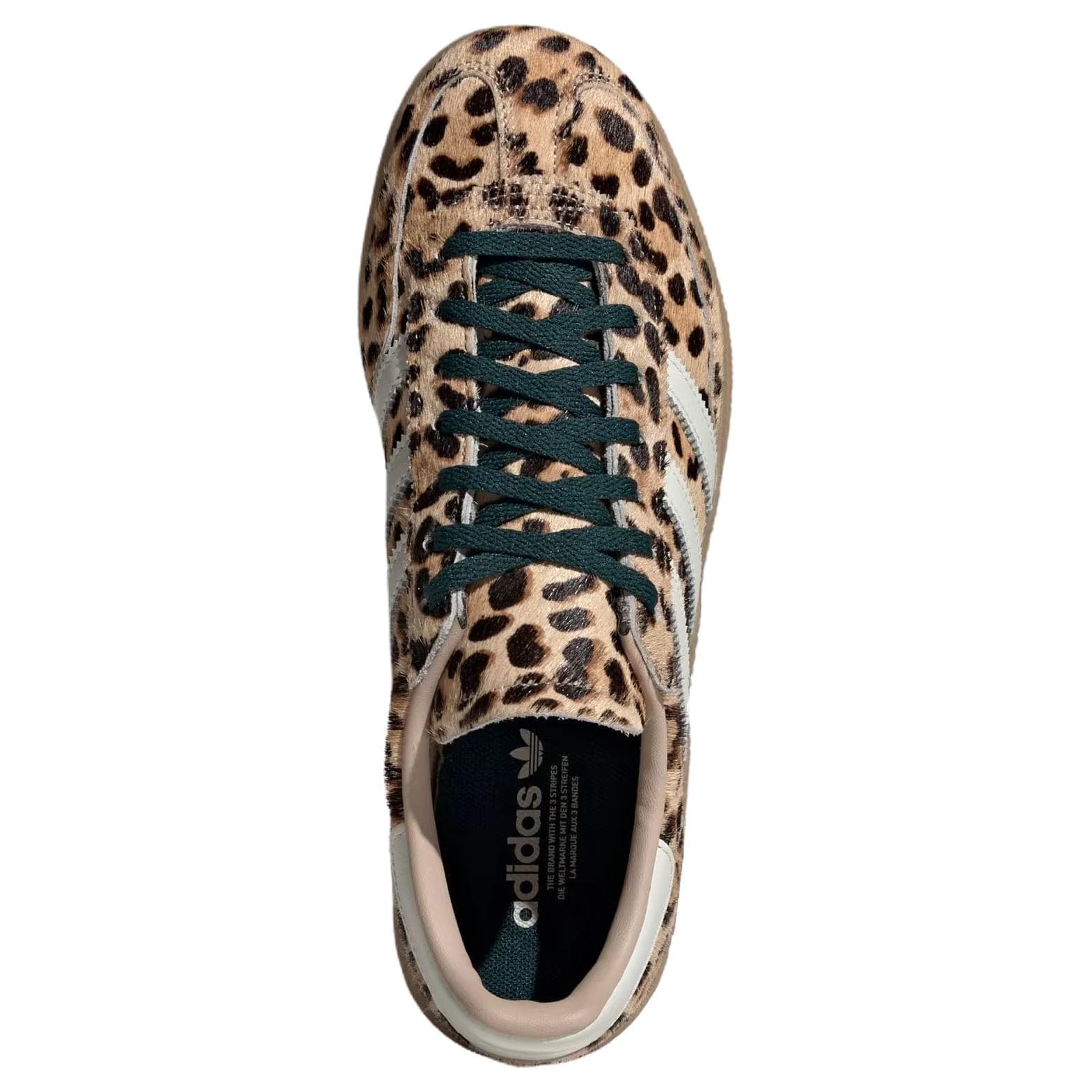 Кроссовки Adidas Originals HANDBALL SPEZIAL Кожа Low Топ Кеды немецкой армии (GAT) Unisex Light Коричневый - изображение 3