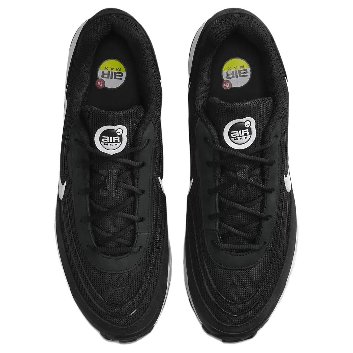 Кроссовки Nike Air MAX Verse Текстиль Кожа Удобный Дышащий Низкие Беговые кроссовки Мужские Черные - изображение 4