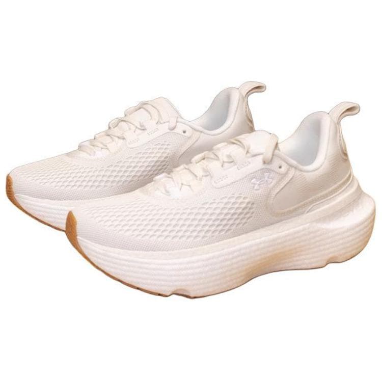 Кроссовки для бега Under Armour Infinite Elite 2 Устойчивые к истиранию Низкий топ Повседневные беговые кроссовки Женские Белые - изображение 3