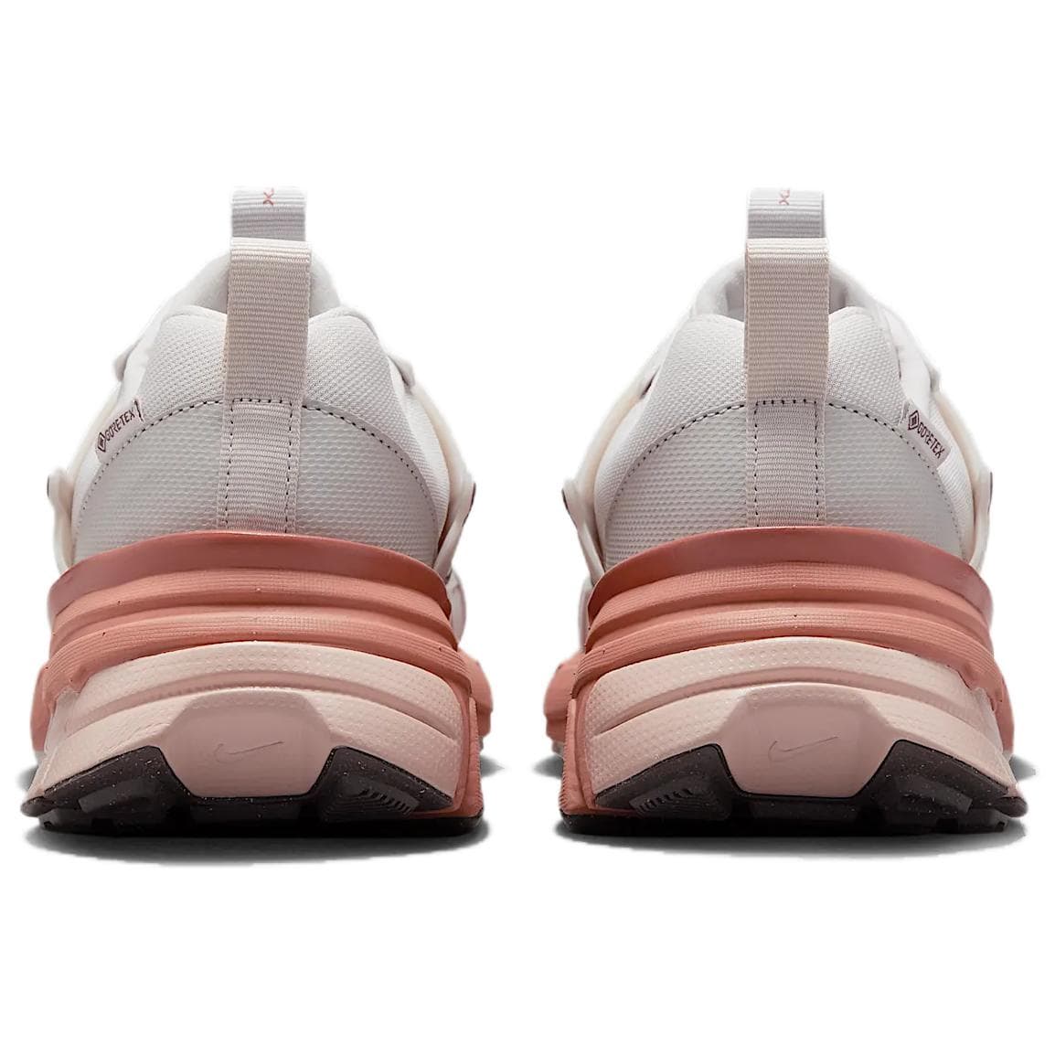 Кроссовки Nike V2K Run Износостойкая и Водонепроницаемая Низкая Уличная Обувь Женская Белая Розовая - изображение 5