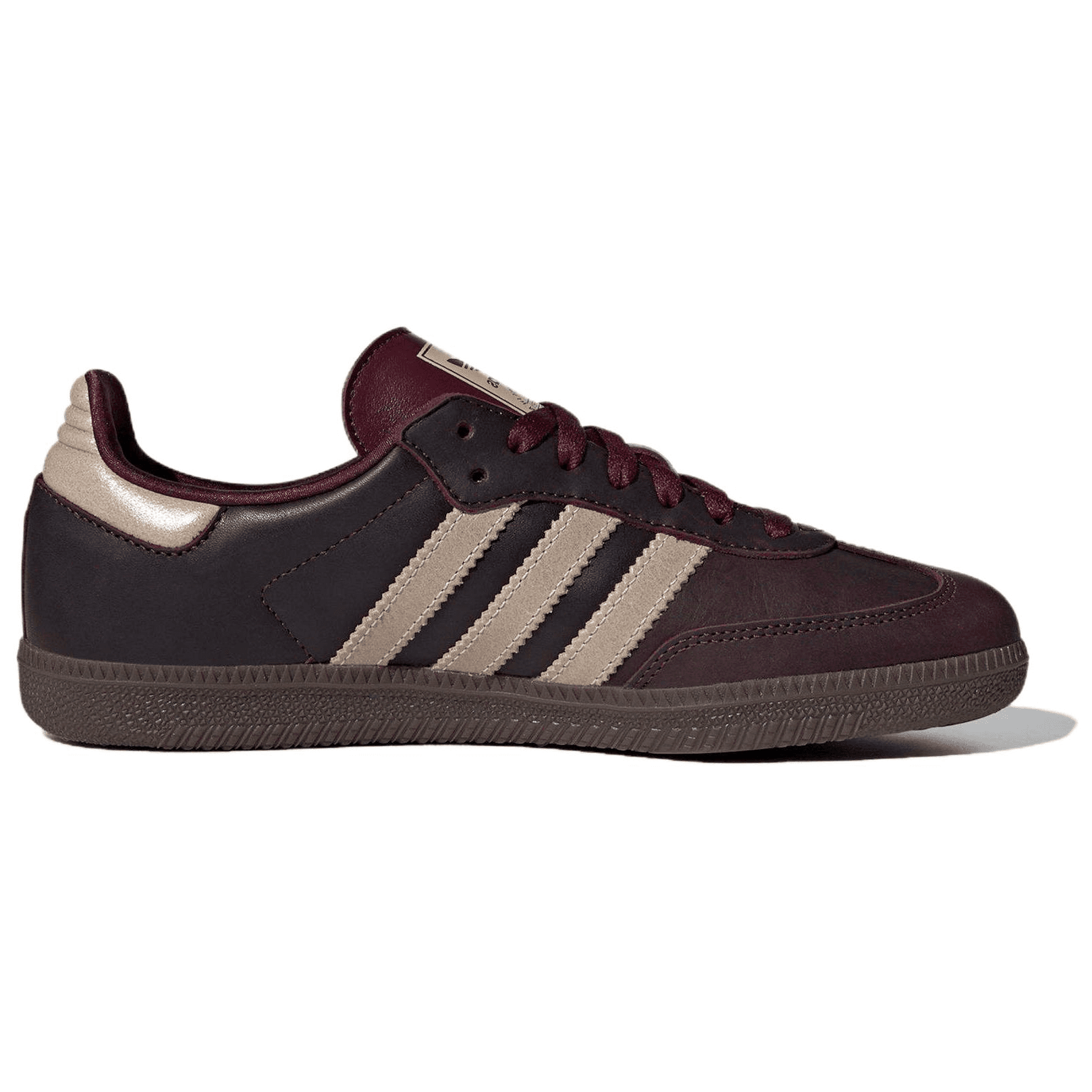 Кроссовки Adidas Originals Samba OG Low Топ Скейтборд Кроссовки Женские Красный Коричневый - изображение 2