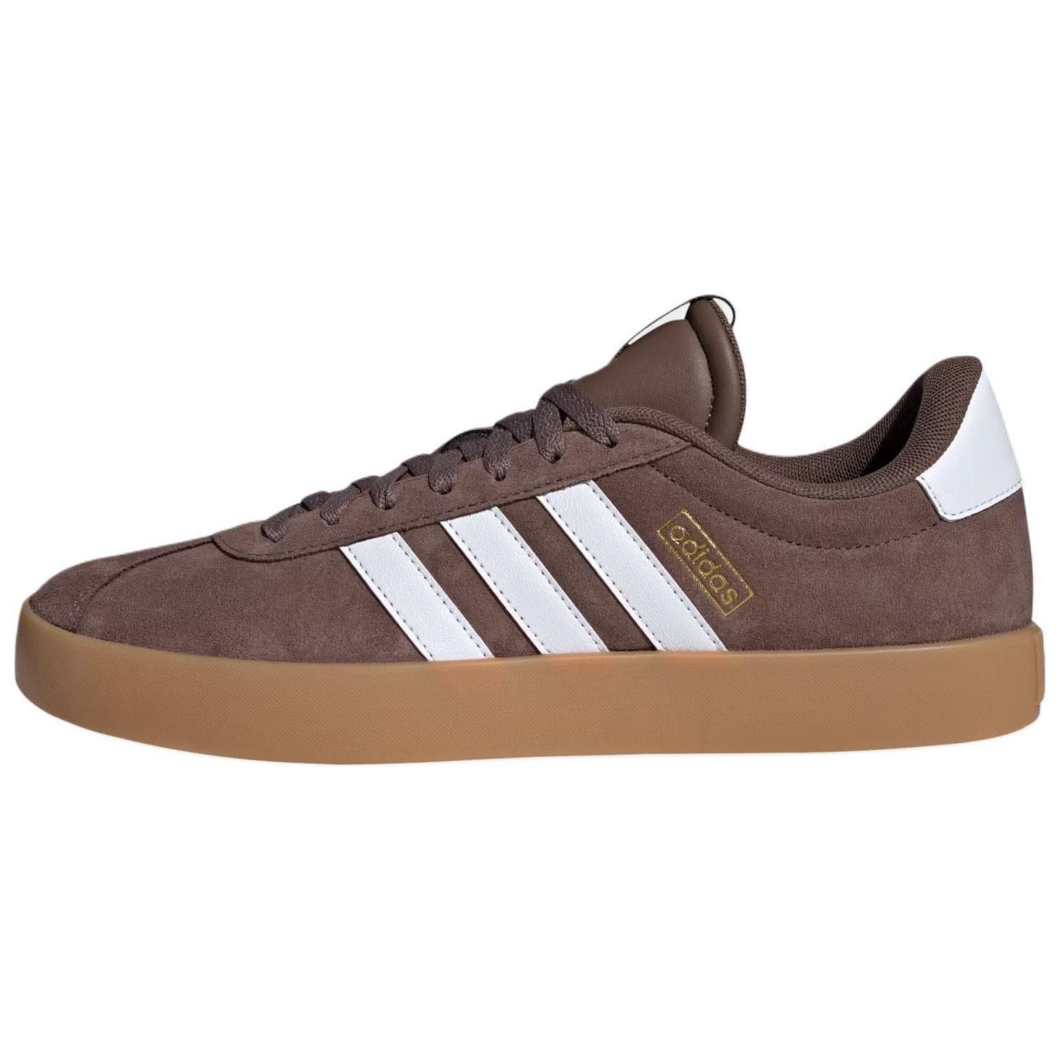 Кроссовки Adidas VL COURT 3,0 Удобный Low Топ Скейтборд Обувь Унисекс Коричневый белый - изображение 1