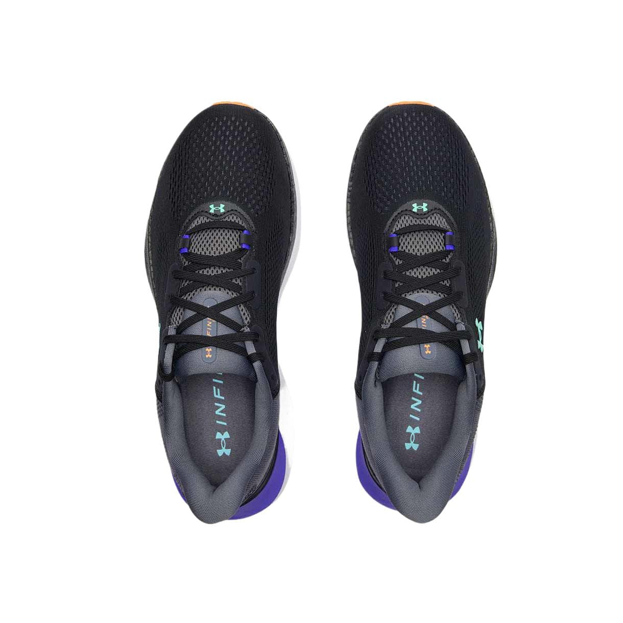 Кроссовки для бега Under Armour Infinite Pro 2 Low Беговые кроссовки Мужские Черные - изображение 2