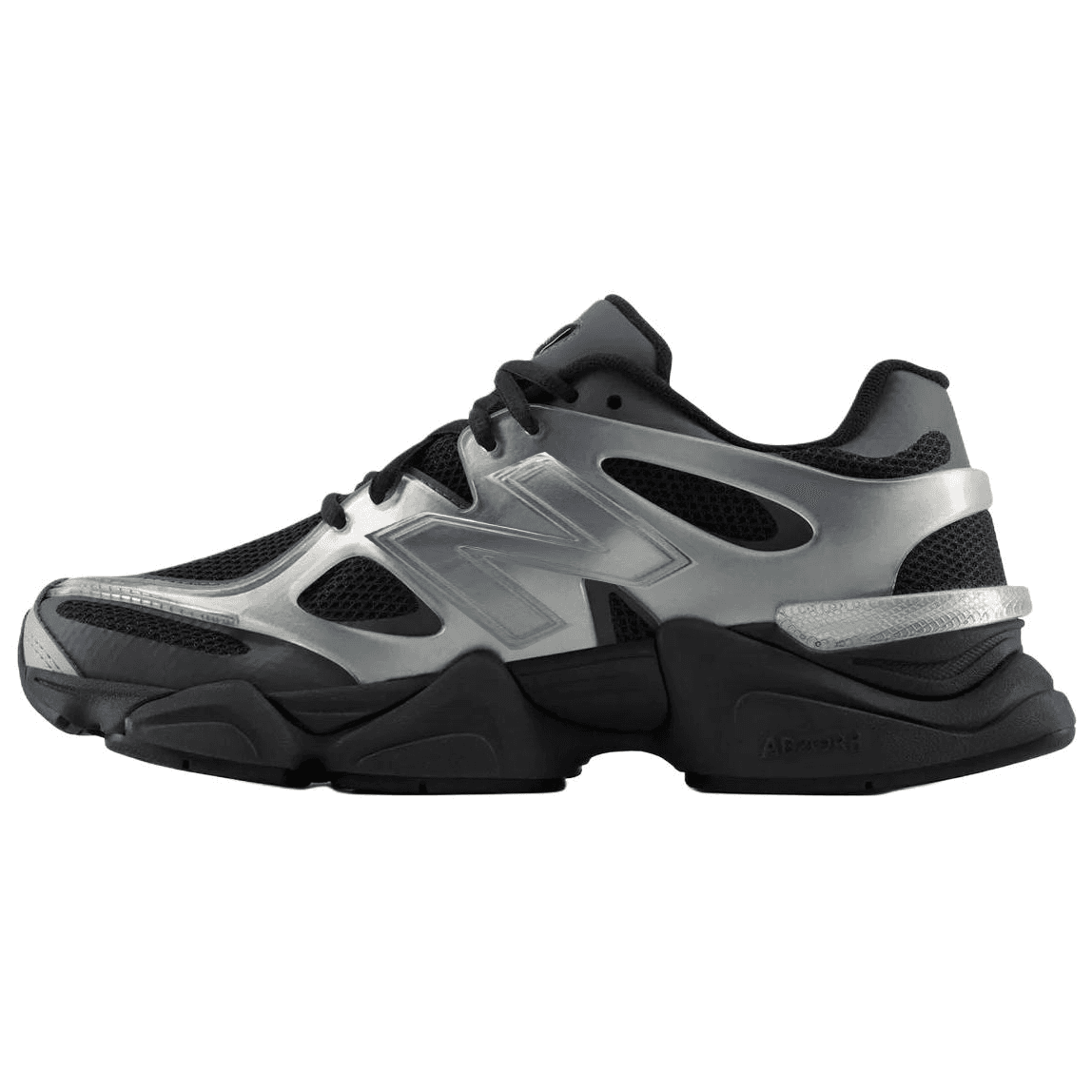 Кроссовки для бега New Balance NB 9060 X Классический Винтаж Беговые Кроссовки Мужские Черный Серебряный - изображение 1