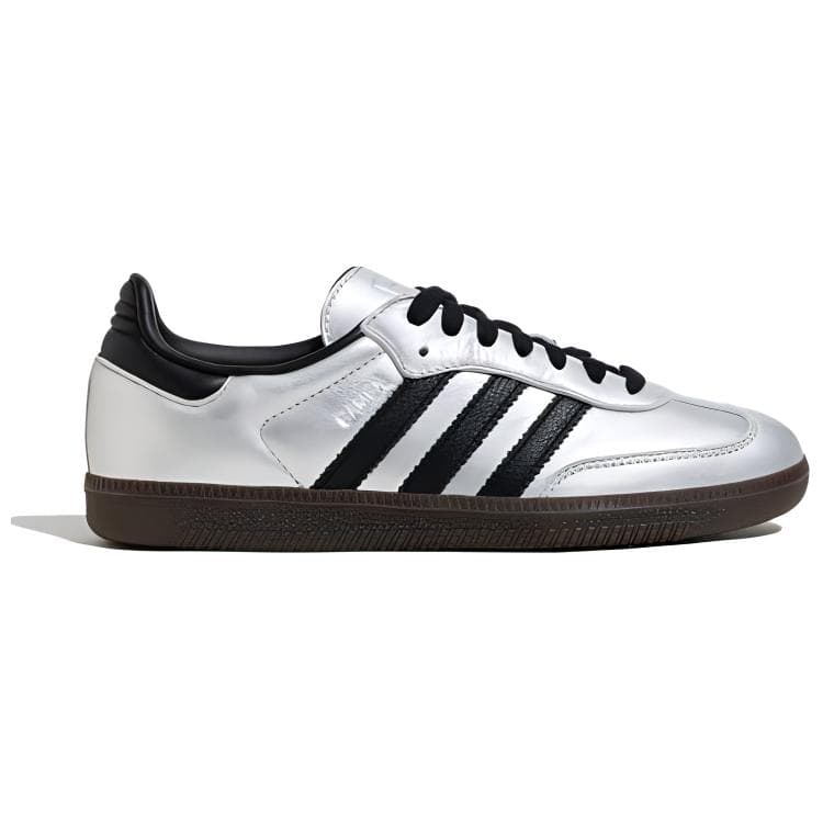 Кроссовки adidas Samba OG Silver Black - изображение 2