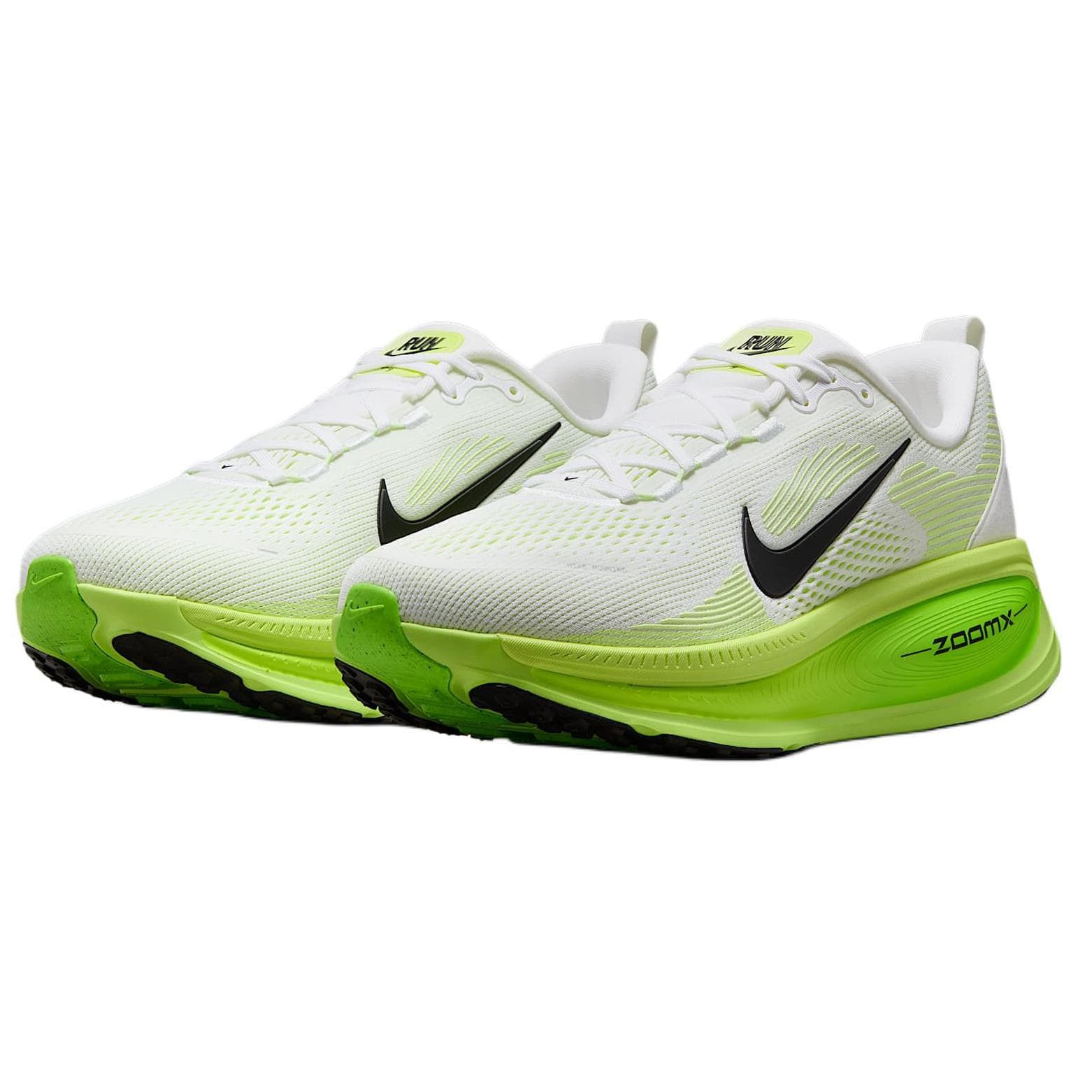 Кроссовки для бега Nike Vomero 18 White Green — фото 3