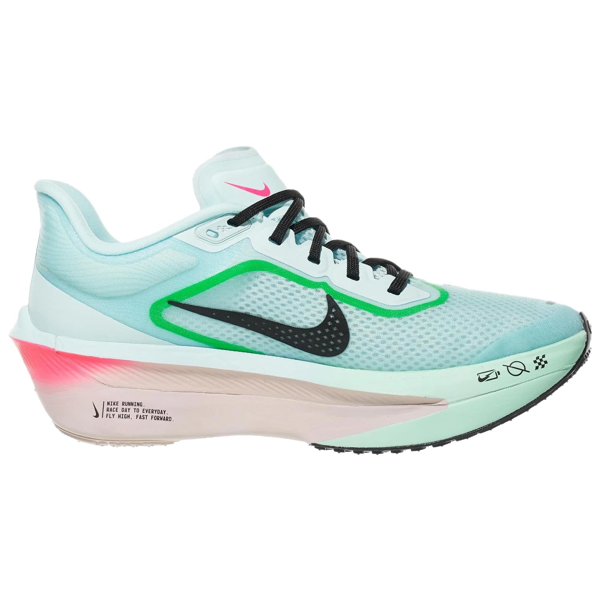 Кроссовки для бега Nike Zoom Fly 6 Low Топ ZoomX Средняя подошва Повседневные кроссовки для марафона и бега Женские Синий - изображение 2