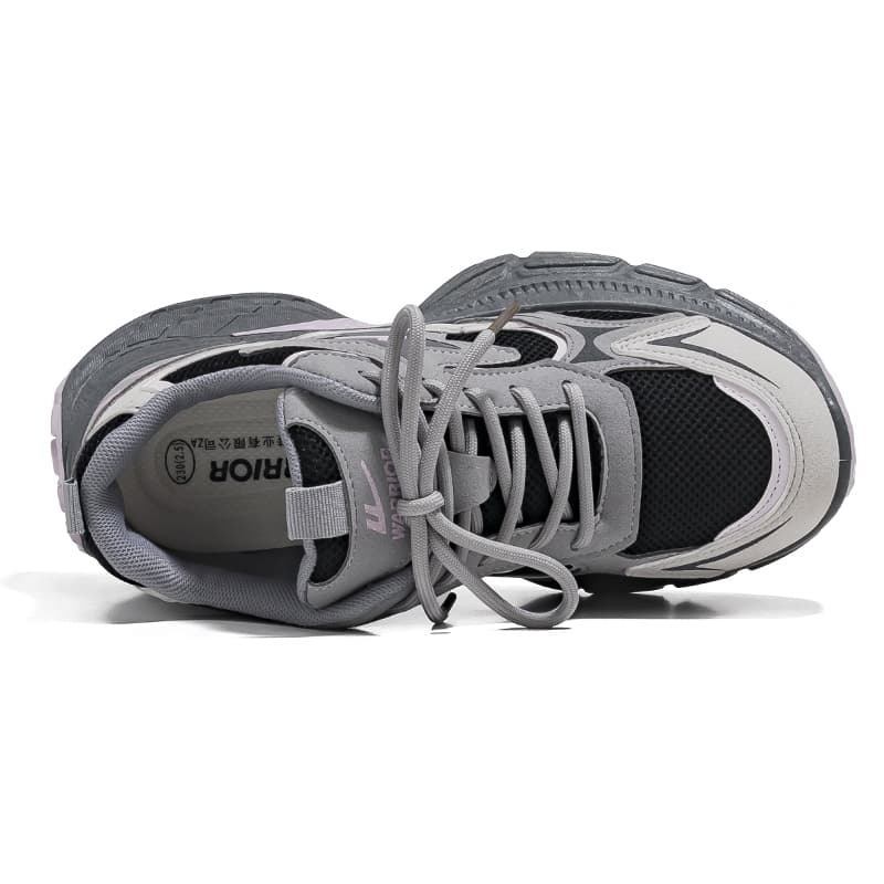 Кроссовки Warrior Low Топ Массивные кроссовки Women's White Серебряный - изображение 4