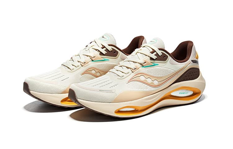 Кроссовки для бега Saucony Phoenix Inferno 3 Beige Brown - изображение 3
