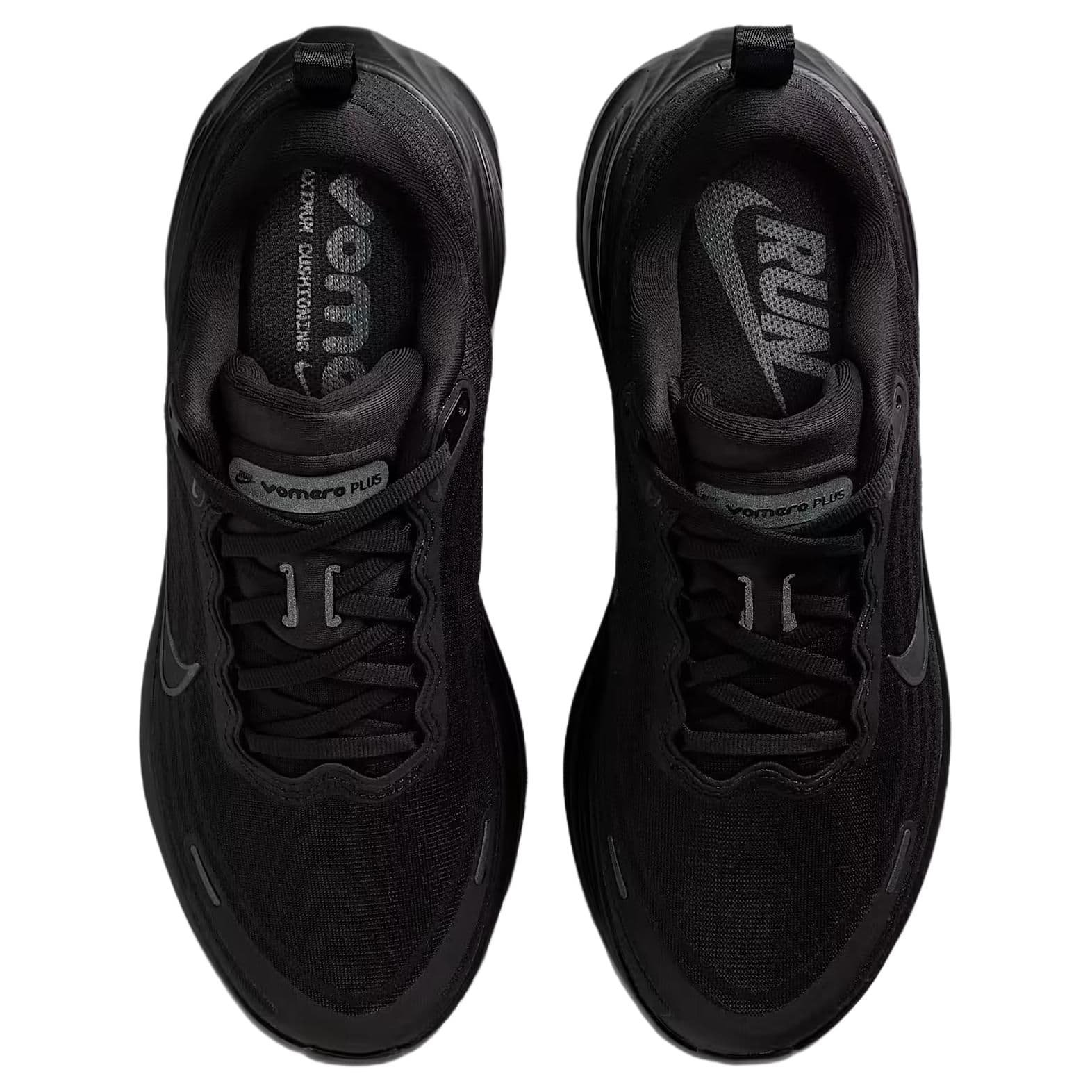 Кроссовки для бега Nike Vomero Plus Беговые кроссовки Женские Черные - изображение 3