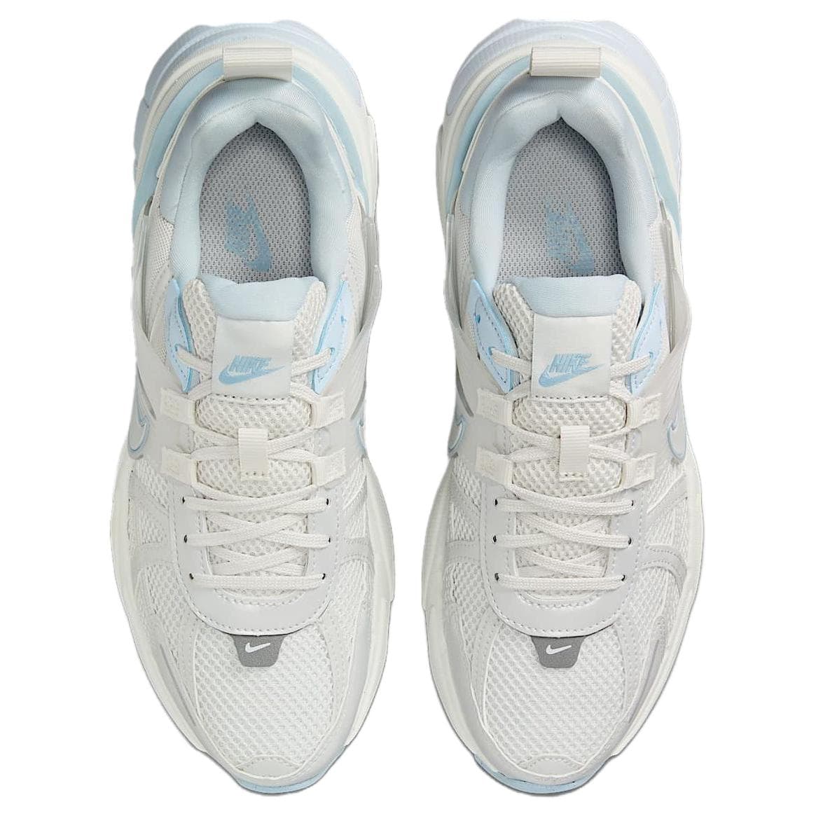 Кроссовки для бега NIKE V2K Run Дышащий Low Топ Повседневные кроссовки для бега Women's White Серый - изображение 4