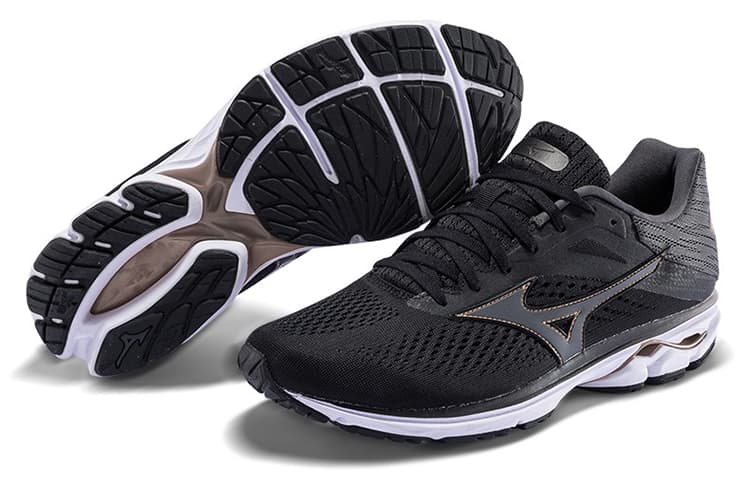 Кроссовки для бега Mizuno Rider 23 Black Grey - изображение 5