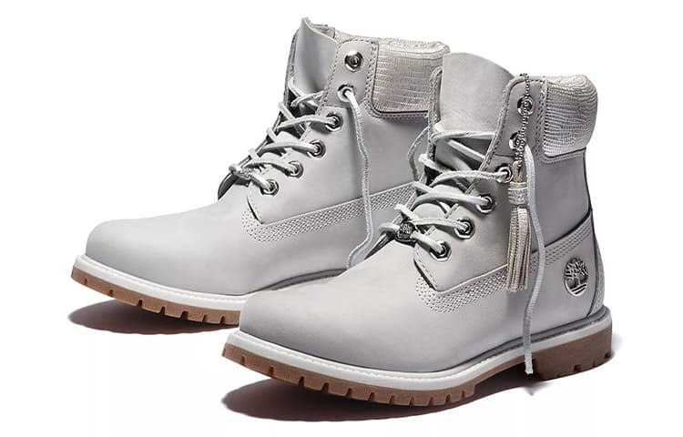 Ботинки уличные Timberland Premium Grey - изображение 3