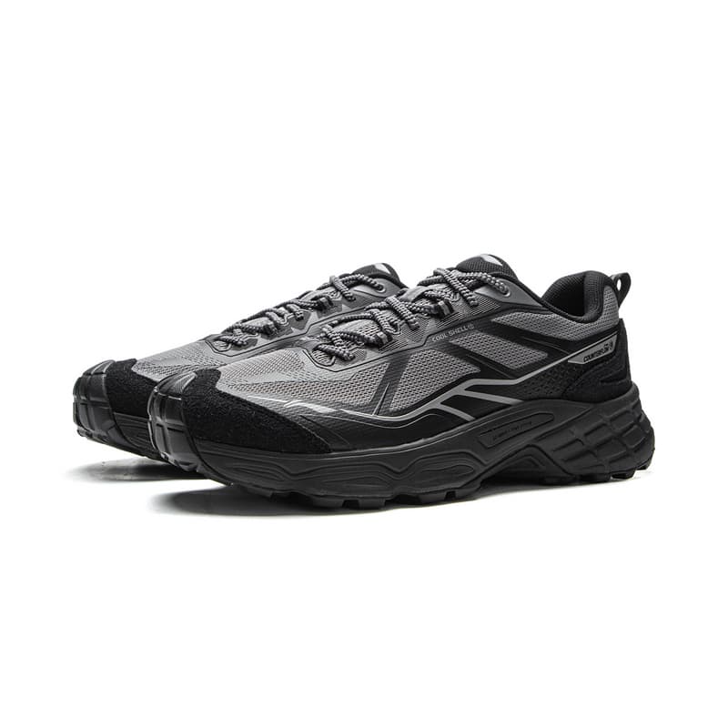 Кроссовки Li-Ning LINING Cloud На открытом воздухе CF Туристическая Обувь Унисекс Черно-серый - изображение 3