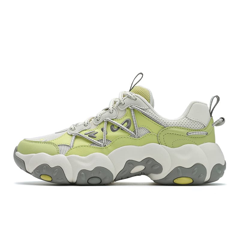 Кроссовки для бега fila FLUID 6 Дышащий Low Топ Беговые кроссовки Женские Зелёный - изображение 1