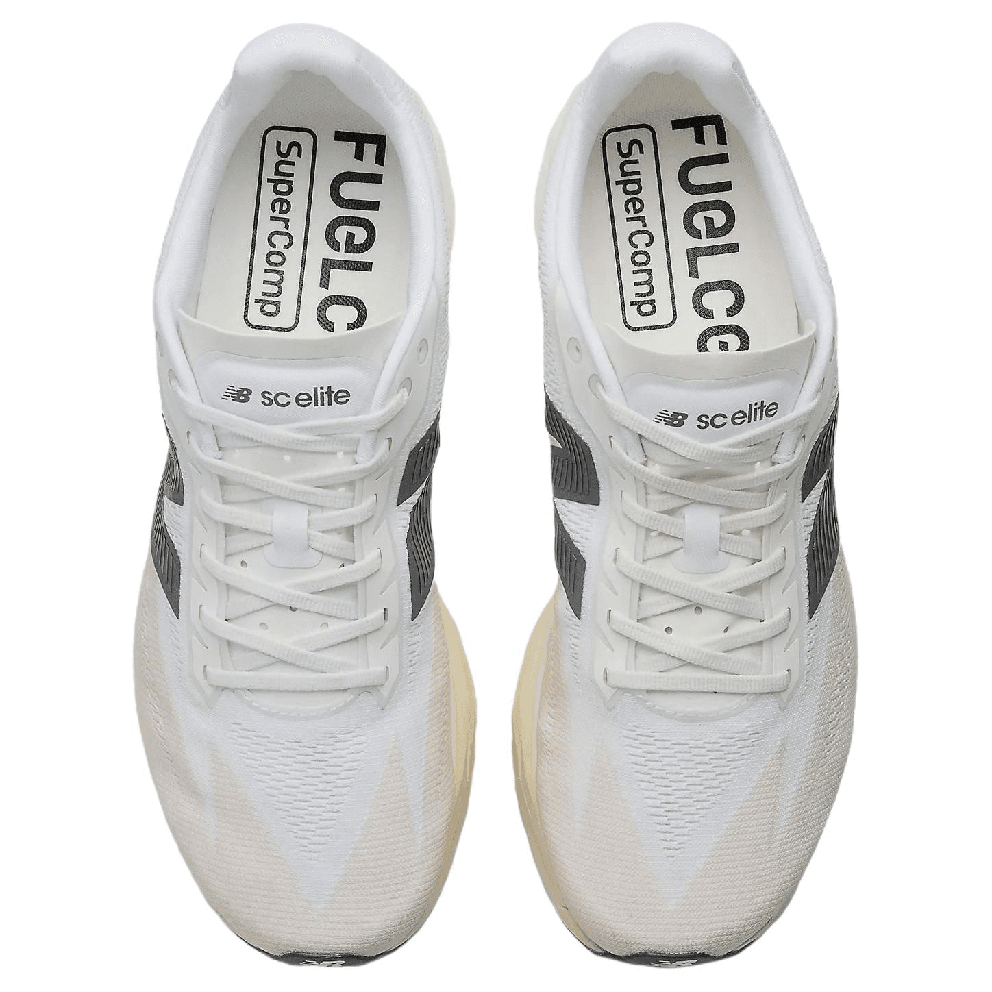 Кроссовки для бега New Balance FuelCell SuperComp Elite v5 Беговые кроссовки Мужские Белые - изображение 4