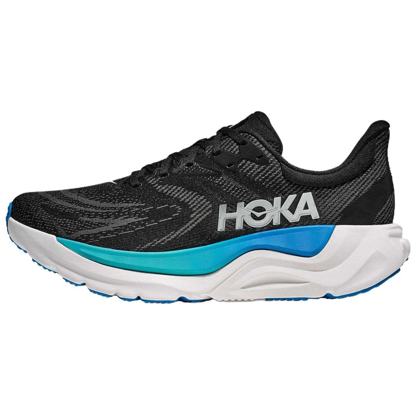 Кроссовки для бега HOKA ONE ONE Arahi 8 Low Топ Беговые кроссовки Мужские Черные Синие - изображение 1