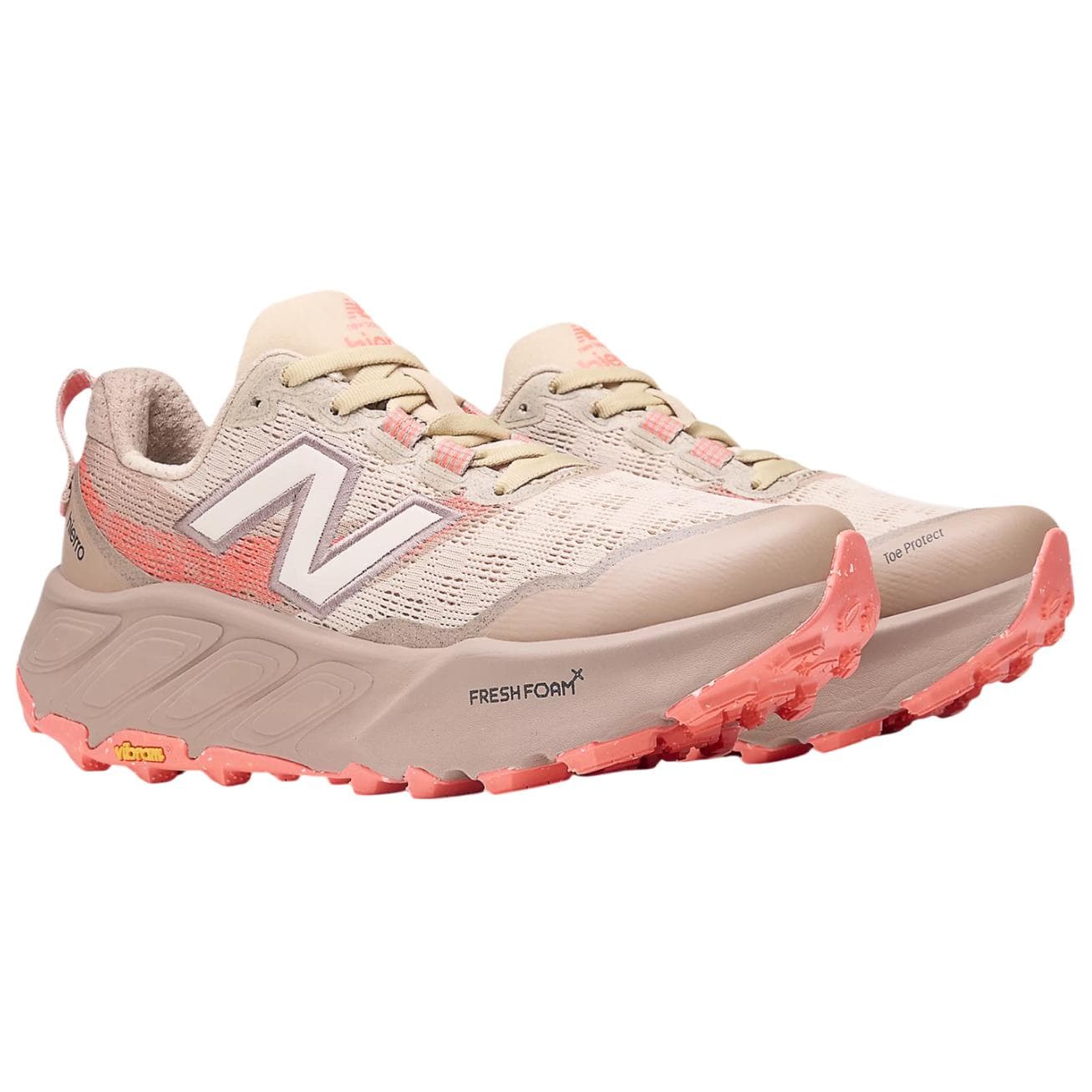 Кроссовки для бега New Balance NB Свежая Пена X Hierro V9 Амортизация Кроссовки для Трейлраннинга Женские Тауповые - изображение 2