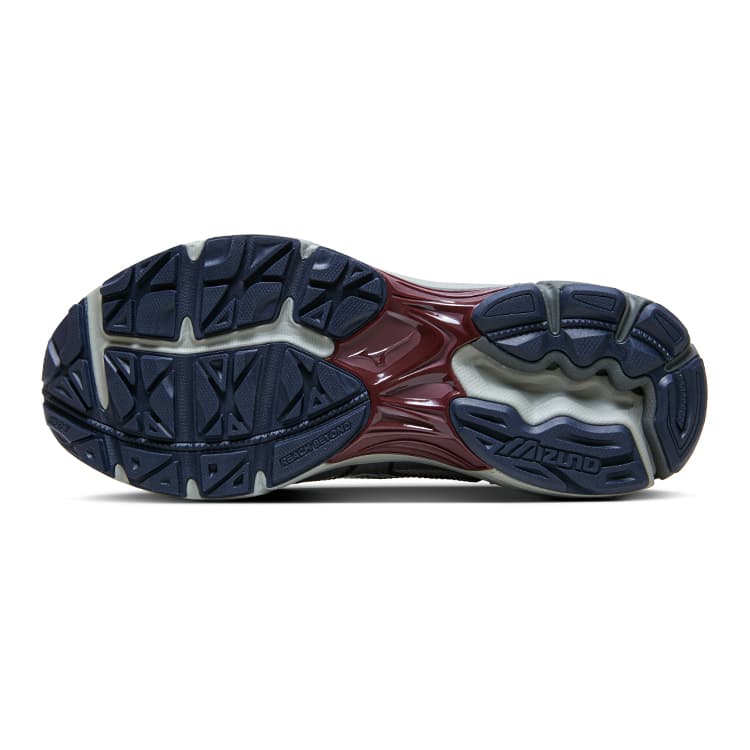 Кроссовки для бега Mizuno HALO MI противоскользящие устойчивые к истиранию низкие беговые кроссовки унисекс серо-голубого цвета - изображение 6