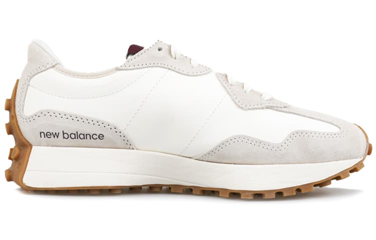 Кроссовки для бега New Balance 327 White Grey Red - изображение 2