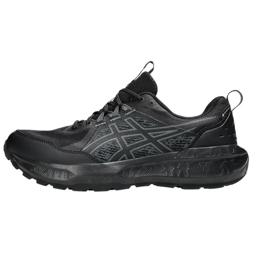 Кроссовки для бега ASICS Gel Sonoma 8 Дышащие Низкие Кроссовки для Беговых Трасс Мужские Черные Серые - изображение 1