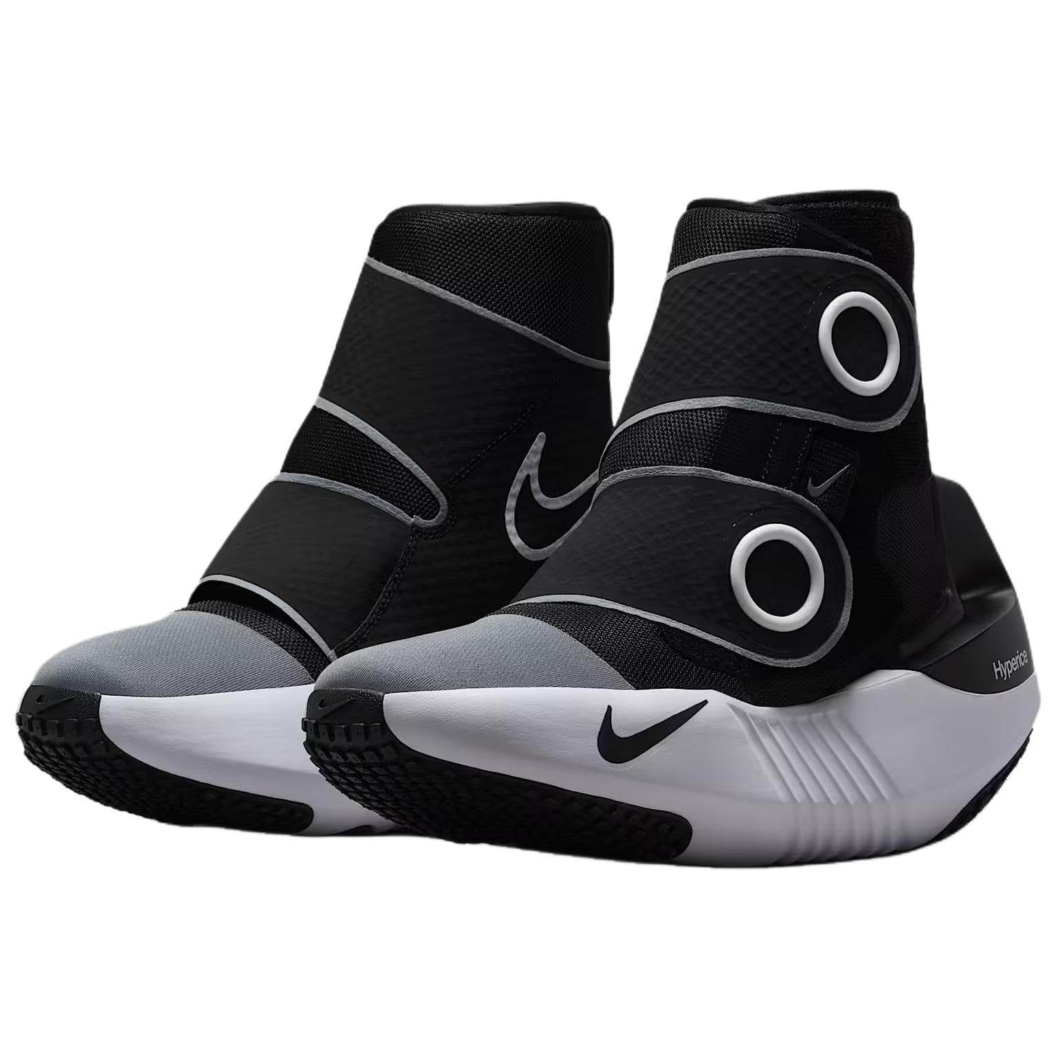 Кроссовки для бега Nike X HYPERICE Hyperboot Удобный High Топ Повседневные кроссовки для бега Унисекс Черный белый - изображение 3