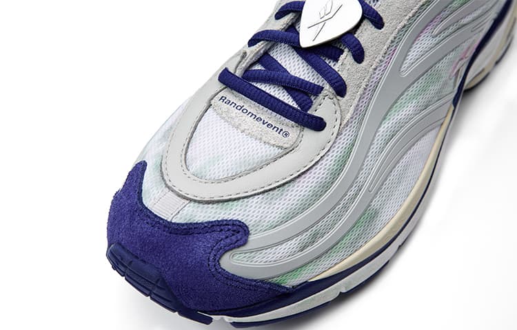 Кроссовки для бега RANDOMEVENT x Reebok RBK Premier Pump Paris Trainer White Blue - изображение 5