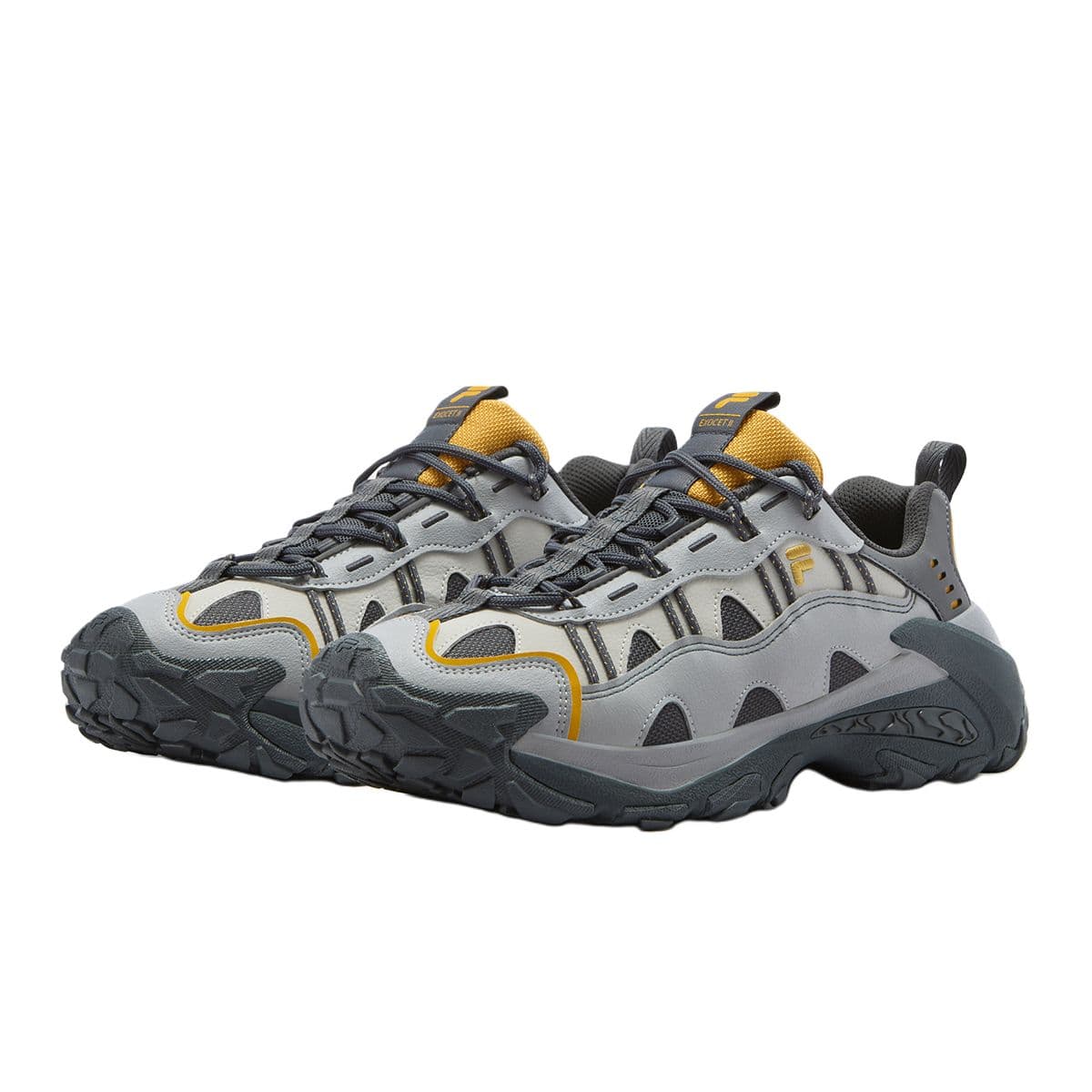 Кроссовки FILA FUSION EXOCET II Mountains Shoe 2 визуально увеличивает рост массивные подошвы мужские серый - изображение 3