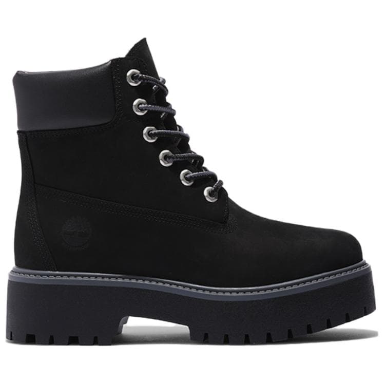 Сапоги TIMBERLAND Премиум Ботильоны Женские Черный - изображение 2