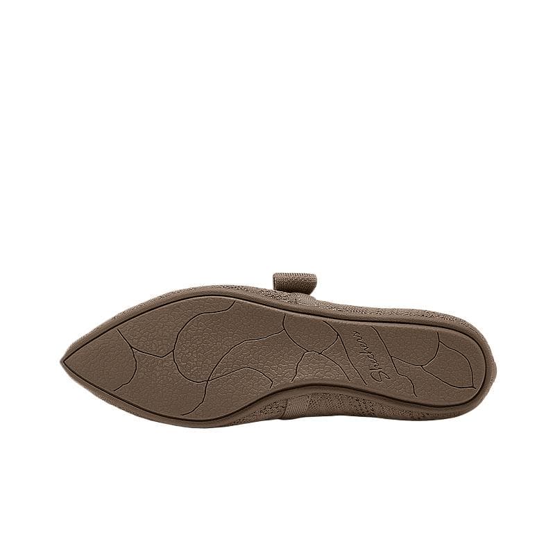 Тапочки Skechers CLEO POINT Повседневная обувь Женская Мокко - изображение 5