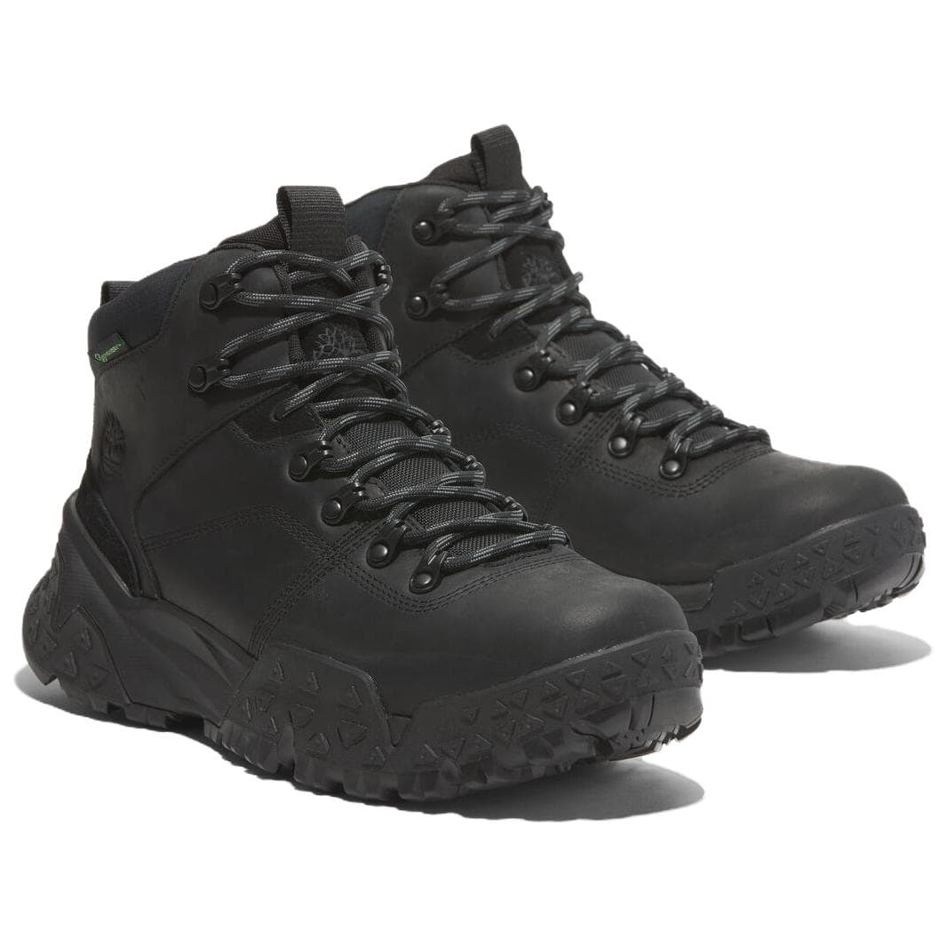 Ботинки уличные Timberland Водонепроницаемый устойчивый к истиранию средней длины для активного отдыха мужской черный - изображение 4
