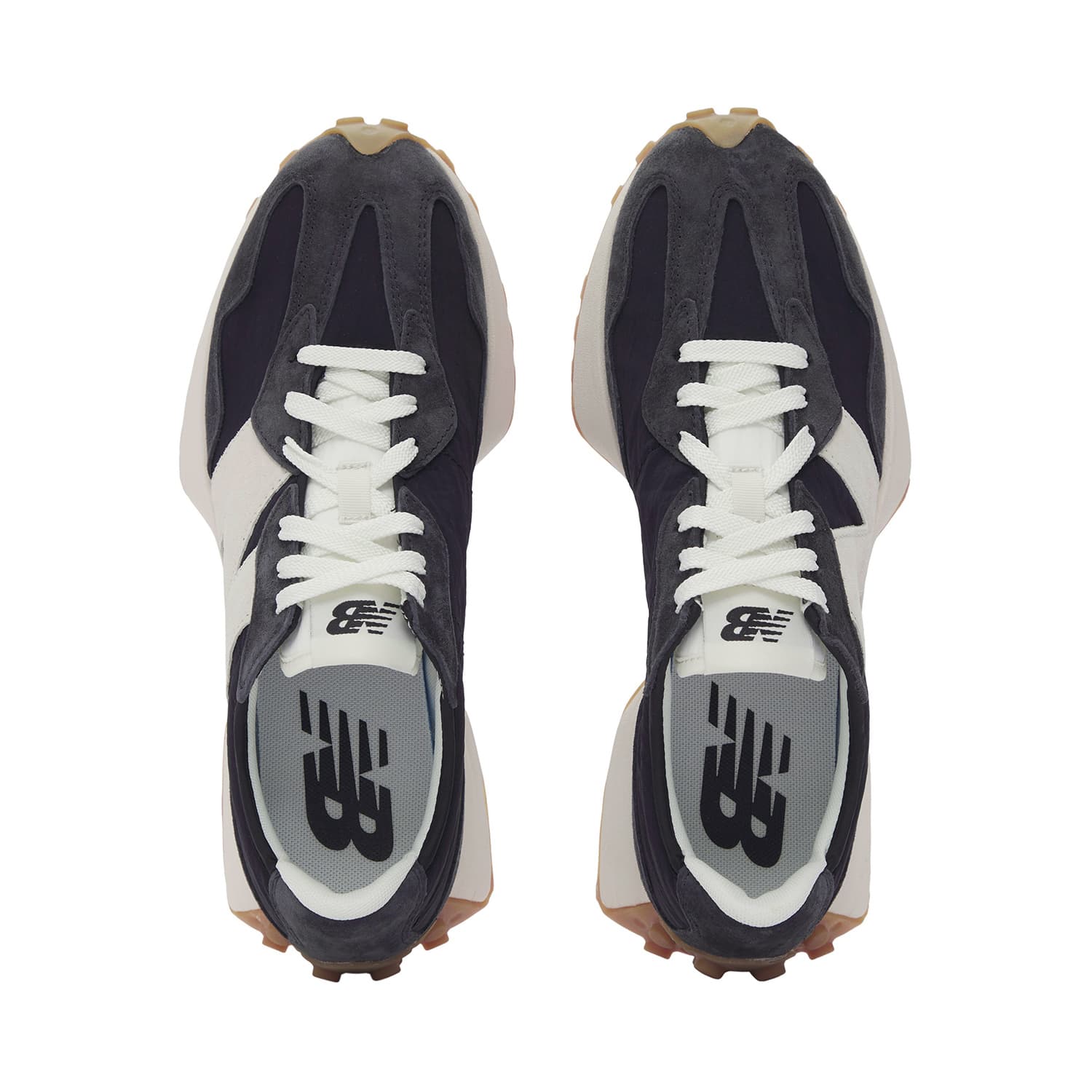 Кроссовки для бега New Balance 327 Black Blue - изображение 4