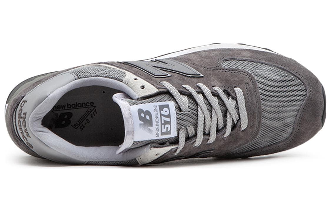 Кроссовки для бега New Balance NB 576 Сетчатая ткань Низкий топ Повседневные Городские Коммутатор Беговые кроссовки Унисекс Серый - изображение 5