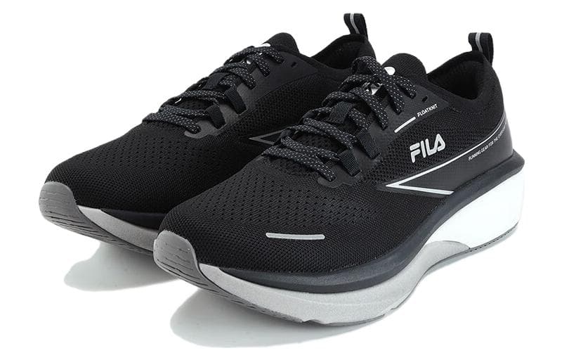 Кроссовки для бега FILA 3APANTHER Отскок Текстиль Синтетическая Кожа Амортизация Легкий Низкий Топ Беговые Кроссовки Мужские Икорный Серый - изображение 2