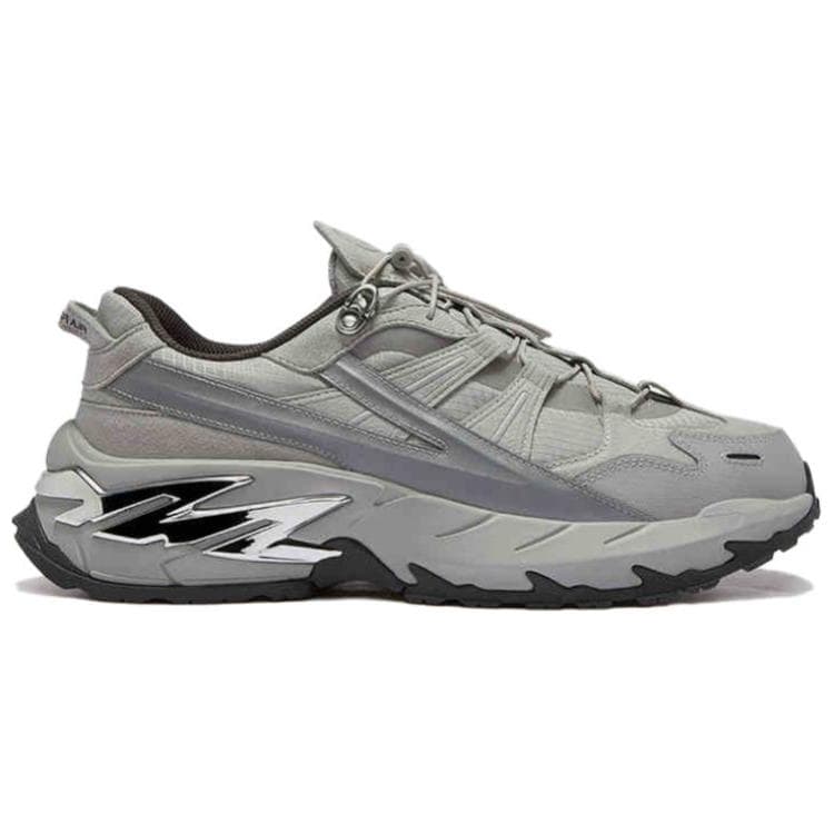Кроссовки для бега FILA FUSION Comet Low Топ Повседневные Городские Коммутационные Беговые Кроссовки Мужские Серые - изображение 2