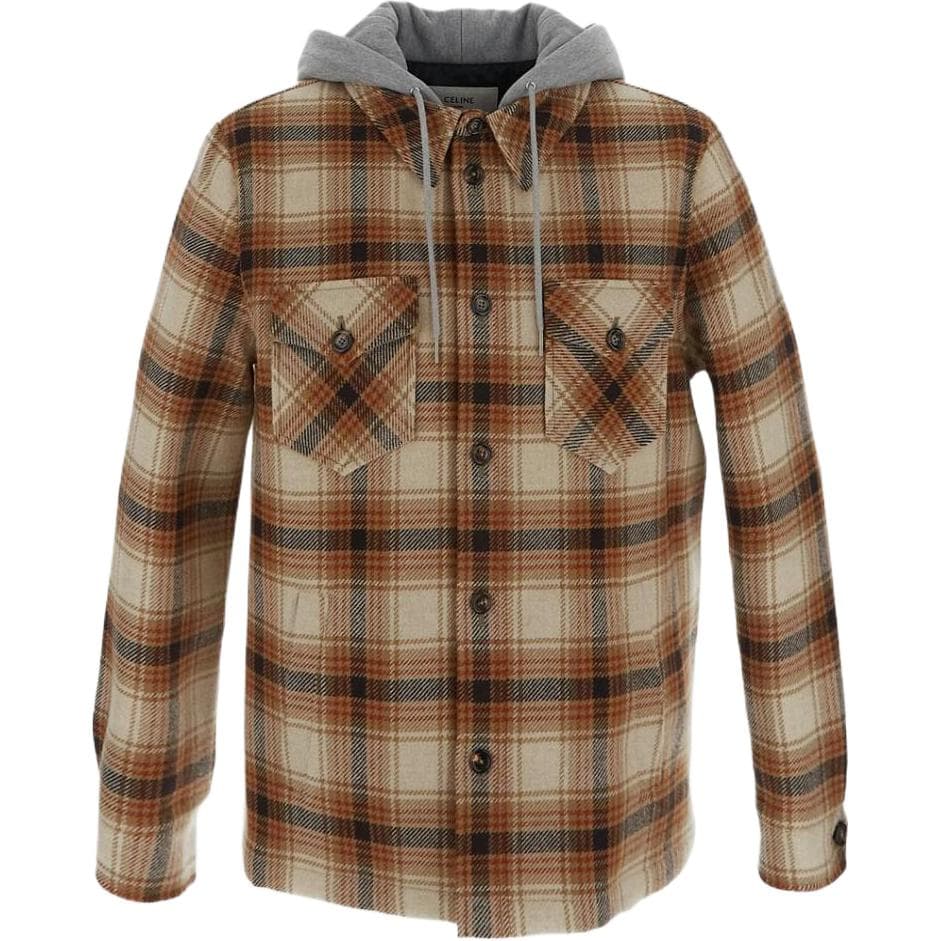Куртка CELINE Checked Letter Pocket Jacket - изображение 1