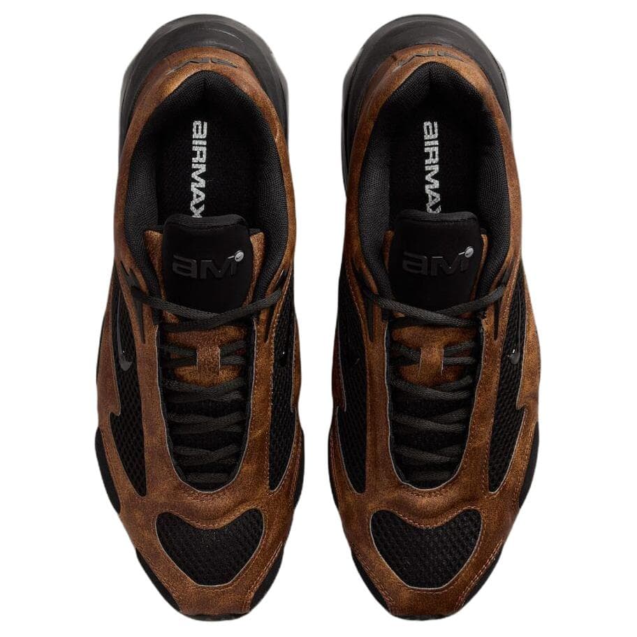 Кроссовки Nike Air Max Muse Abrasion Resistant Поддержка Abrasion Resistant Поддержка Низкие Кроссовки для Бега Женские Коричневые - изображение 4