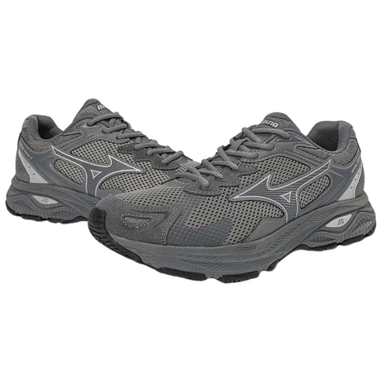 Кроссовки для бега Mizuno SPARK CN Устойчивые к истиранию Дышащие Низкие Повседневные Беговые Кроссовки Унисекс Серые - изображение 3