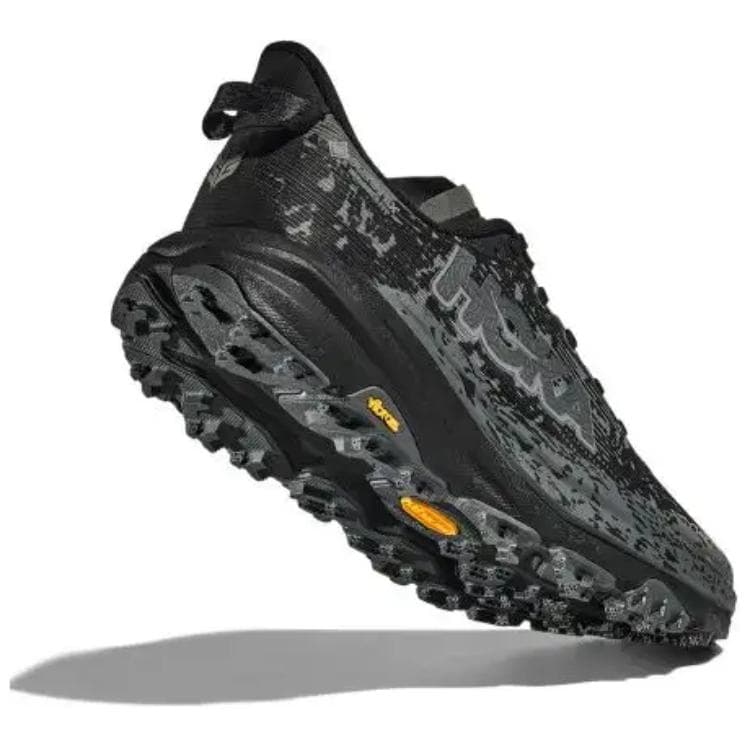 Кроссовки для бега HOKA ONE ONE SPEEDGOAT 6 Низкие Кроссовки для Беговых Трасс Мужские Черные - изображение 5