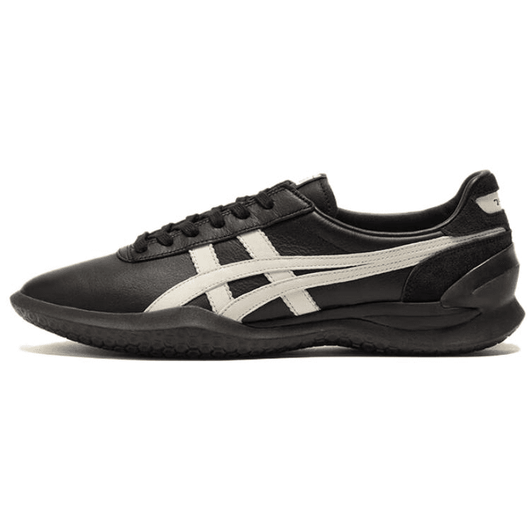 Кроссовки для бега Onitsuka Tiger Ohbori противоскользящие устойчивые к истиранию низкие унисекс беговые кроссовки черные - изображение 1