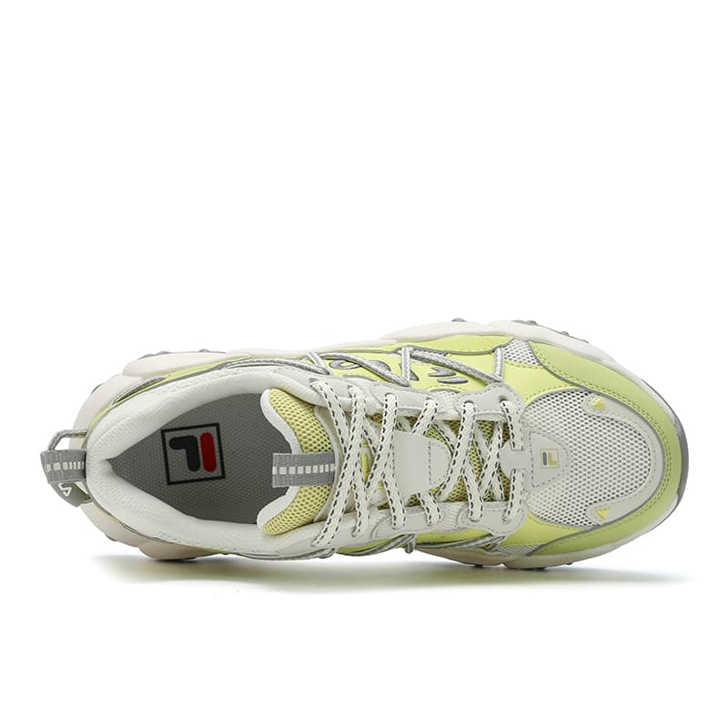 Кроссовки для бега fila FLUID 6 Дышащий Low Топ Беговые кроссовки Женские Зелёный - изображение 4