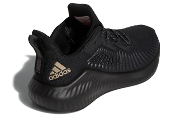 Кроссовки для бега adidas AlphaBounce Black Gold - изображение 3