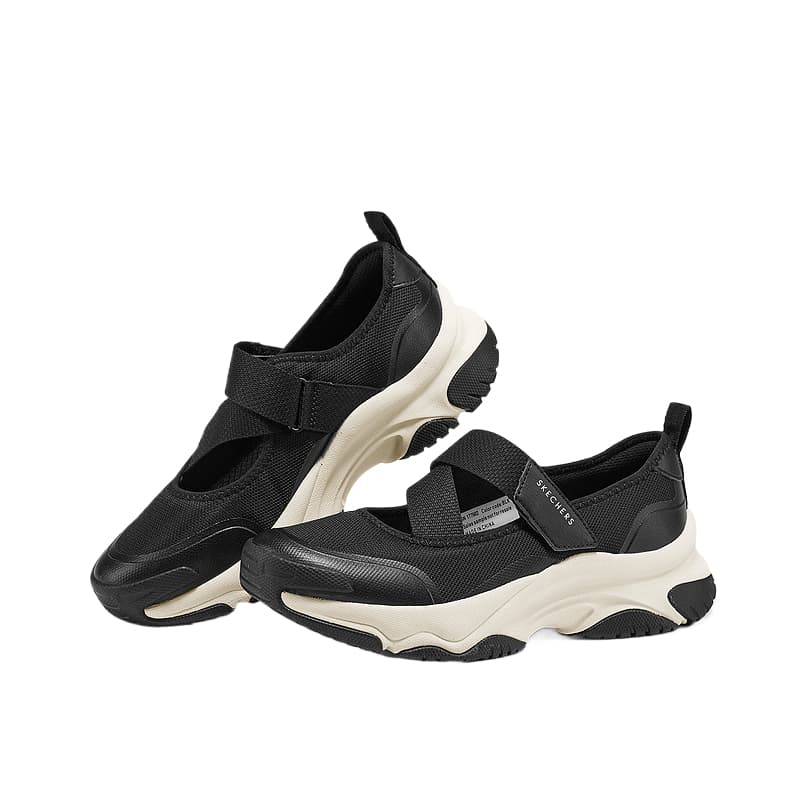 Тапочки Skechers MOONHIKER Женские повседневные туфли Женские Черные - изображение 4