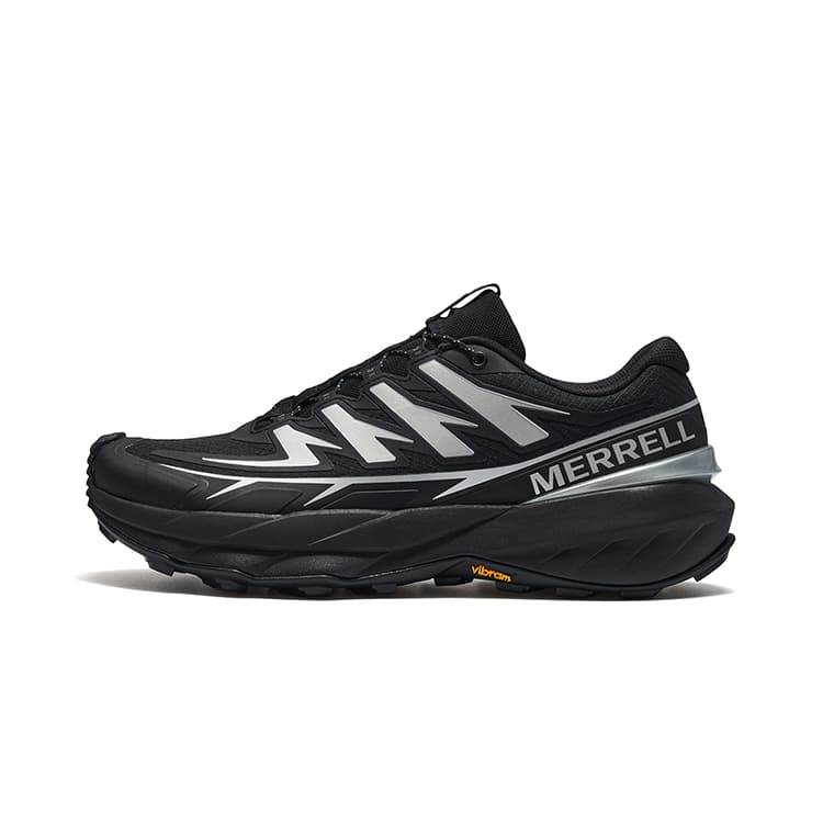 Кроссовки MERRELL VAST SKY Ткань Противоскользящая Отскок Низкий Верх Уличная Обувь Унисекс Черный Серебристый - изображение 1