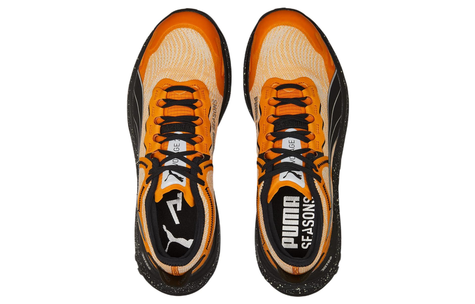 Кроссовки для бега PUMA Voyage Nitro 2 Orange Black - изображение 4