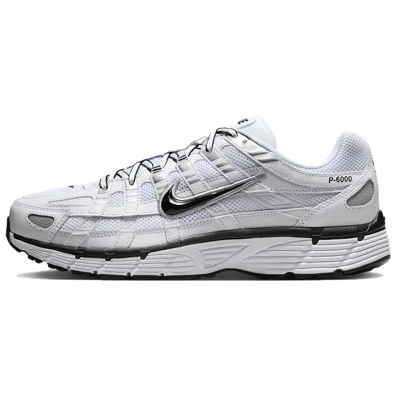 Кроссовки для бега Кроссовки Nike P-6000 Мужские, Лёгкие, Дышащие, Чёрные - изображение 1